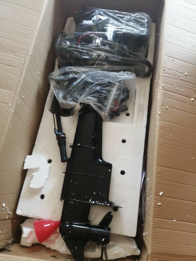 96V 15.0Kw DC Brushless PMSM Electric Outboard Engine Water Cooled New Condition for Boats